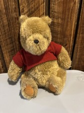 Gund Classic Winnie The Pooh Plush Bear Red Sweater