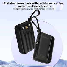 9000000mah Power Bank 4 USB Pack Backup Battery Fast Charger For Mobile Phone