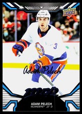2022-23 Upper Deck MVP Blue Script Adam Pelech #158 New York Islanders