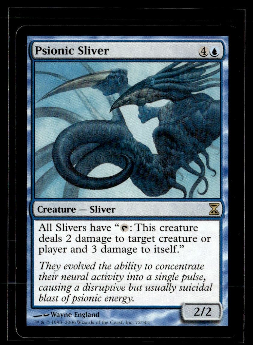 2006 Time Spiral Psionic Sliver Expansion/Rare #72
