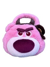 Authentic Disney Store Lotso Shoulder Bag Plush Disneyland 2024 Pink