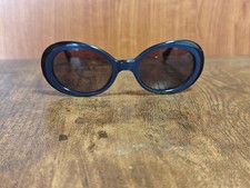 VINTAGE NOS ALAIN MIKLI 7124 OVAL ACETATE SUNGLASSES HANDMADE IN FRANCE #349