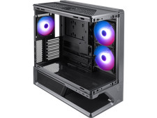 MSI MPG VIXTA 300R PZ Mid-Tower ATX Gaming PC Case - Floating Base Design,
