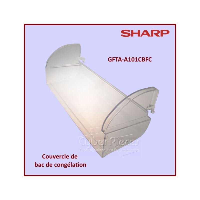 Volet de bac combiné Sharp GFTA-A101CBFC pour bac à légumes - 2