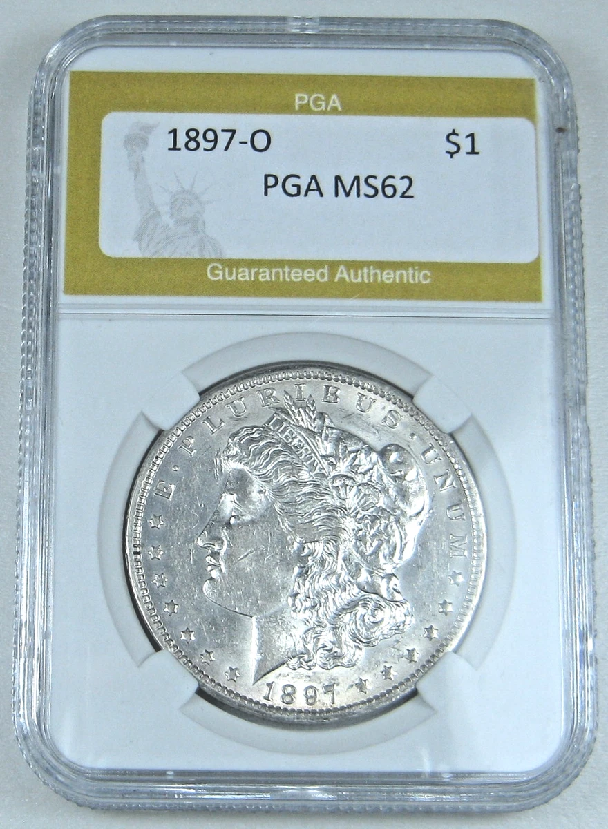 MS 62 Graded 1897 Year Morgan US Dollars (1878-1921) for sale | eBay