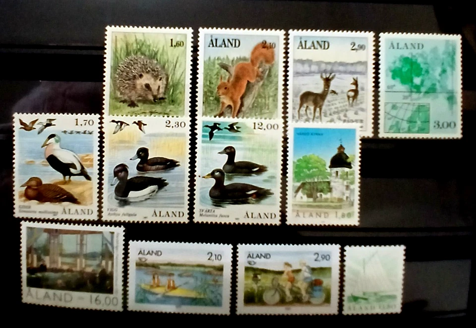 ALAND 12 MNH HERMOSOS SELLOS COMBINAMOS ENVÍO Foto 2 de 2