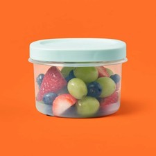 Round Food Storage Containers 16 fl oz 3 Count