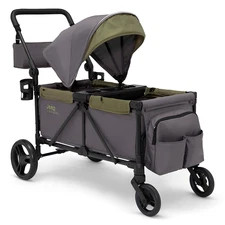 Jeep Sport All-Terrain Stroller Wagon by  - Includes Canopy, Parent Organizer, A