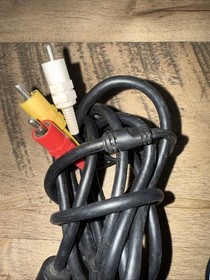 Genuine Official OEM Sega Dreamcast Composite RCA AV Cable - Tested & Works
