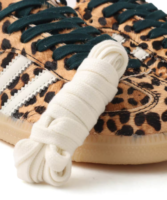 adidas Samba OG Leopard Faux Fur Sneakers Retro Originals Trainers