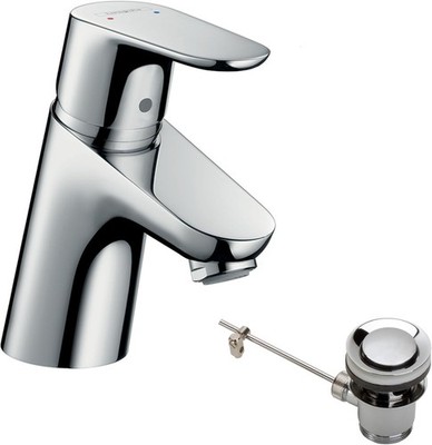 Hansgrohe Focus 70 Waschtischarmatur mit Auslauf H70 mm Wasserhahn   A42175 27
