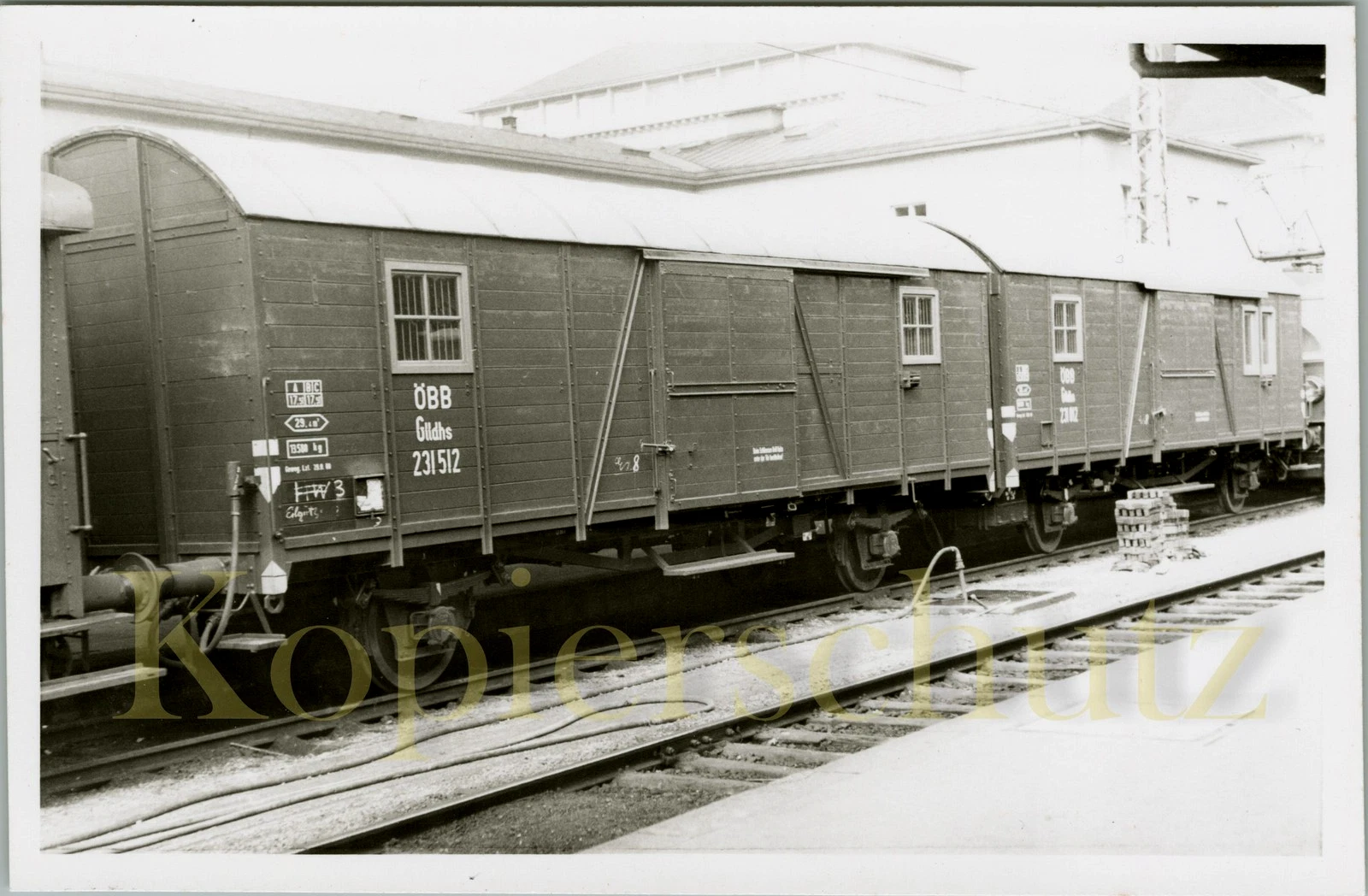 Foto - ÖBB Glldhs 231 512 und 231 012, 1960 - Bild 1 von 1