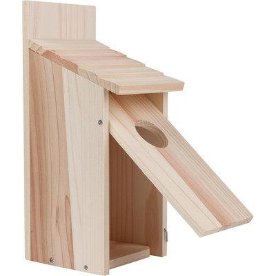 Bird House for Outside Wooden Clearance Humming Bird Cedar Blue