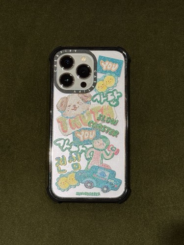 Auth Casetify X Slowcoaster Sticker iPhone 13pro Ultra Impact Phone Case 