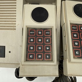 Mattel Intellivision II Console 5872 Controllers & Power Cord UNTESTED