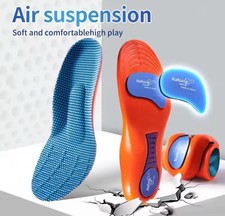 SOLETTE IN GEL MEMORY FOAM PLANTARI SILICONE PER PIEDI SCARPE LAVORO UOMO DONNA