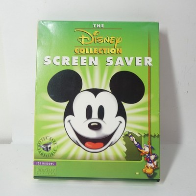 Disney Collection Screen Saver Vintage Software Windows 3.5'' Floppy Disk Vintage