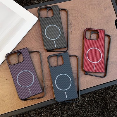 Carbon Fiber Pattern Magnetic PU Leather Hard Case For Google Pixel 10 Pro Fold