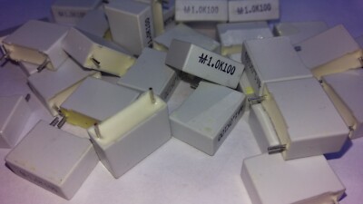 10x Kondensator 1µF / 100V MKT RM 15mm