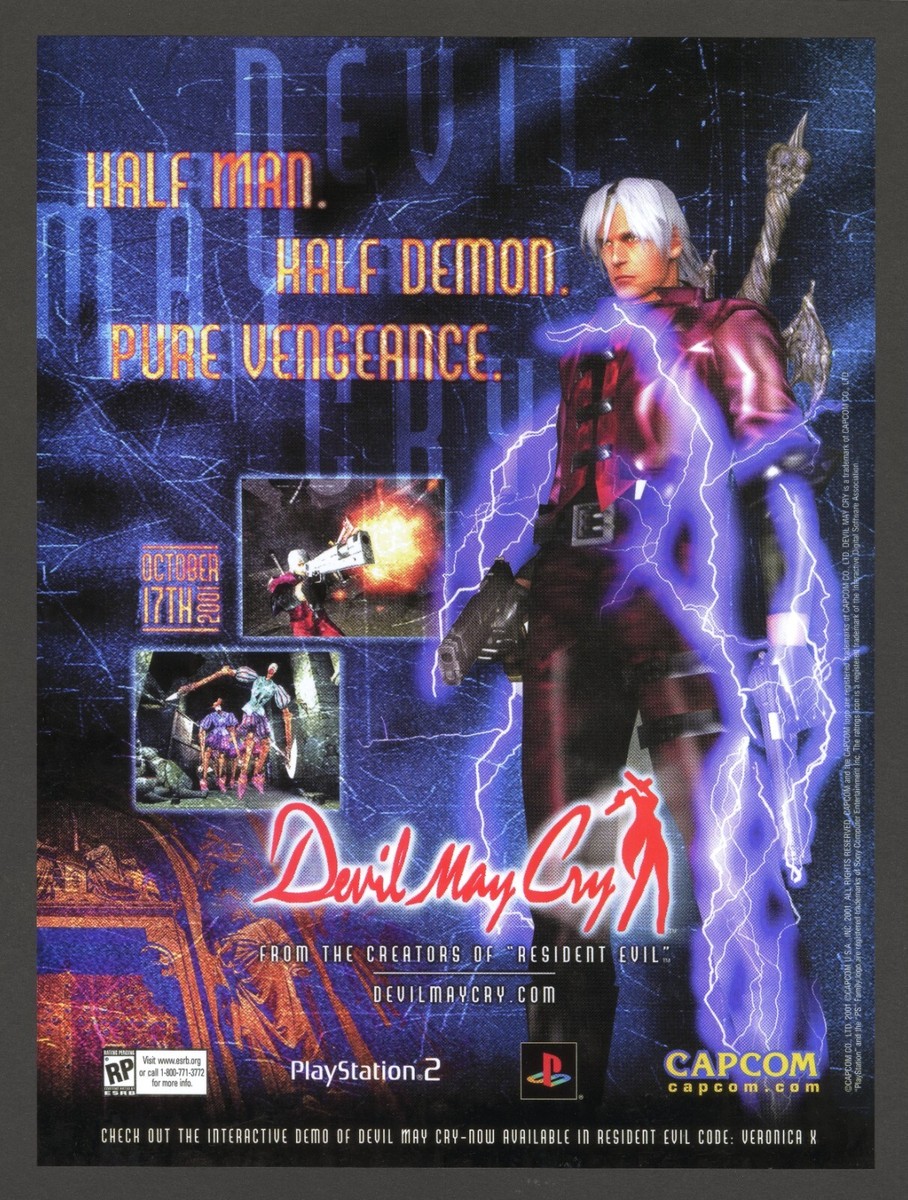 Devil May Cry 1 (The Original) Sony Playstation 2 PS2 13