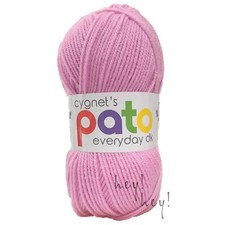 Image of Cygnet PATO Everyday & Baby DK Double Knitting Yarn 100% Acrylic Wool 100g Ball