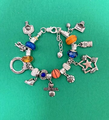 SPORTS~BBALL/Vball/GOLF~choose FAVORITE 4 your FAN~Custom 4 U w/colors, charms? 