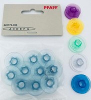 Original Pfaff Spulen+5 Farbige Kunststoff Spulen FüR Pfaff Creative, Expression