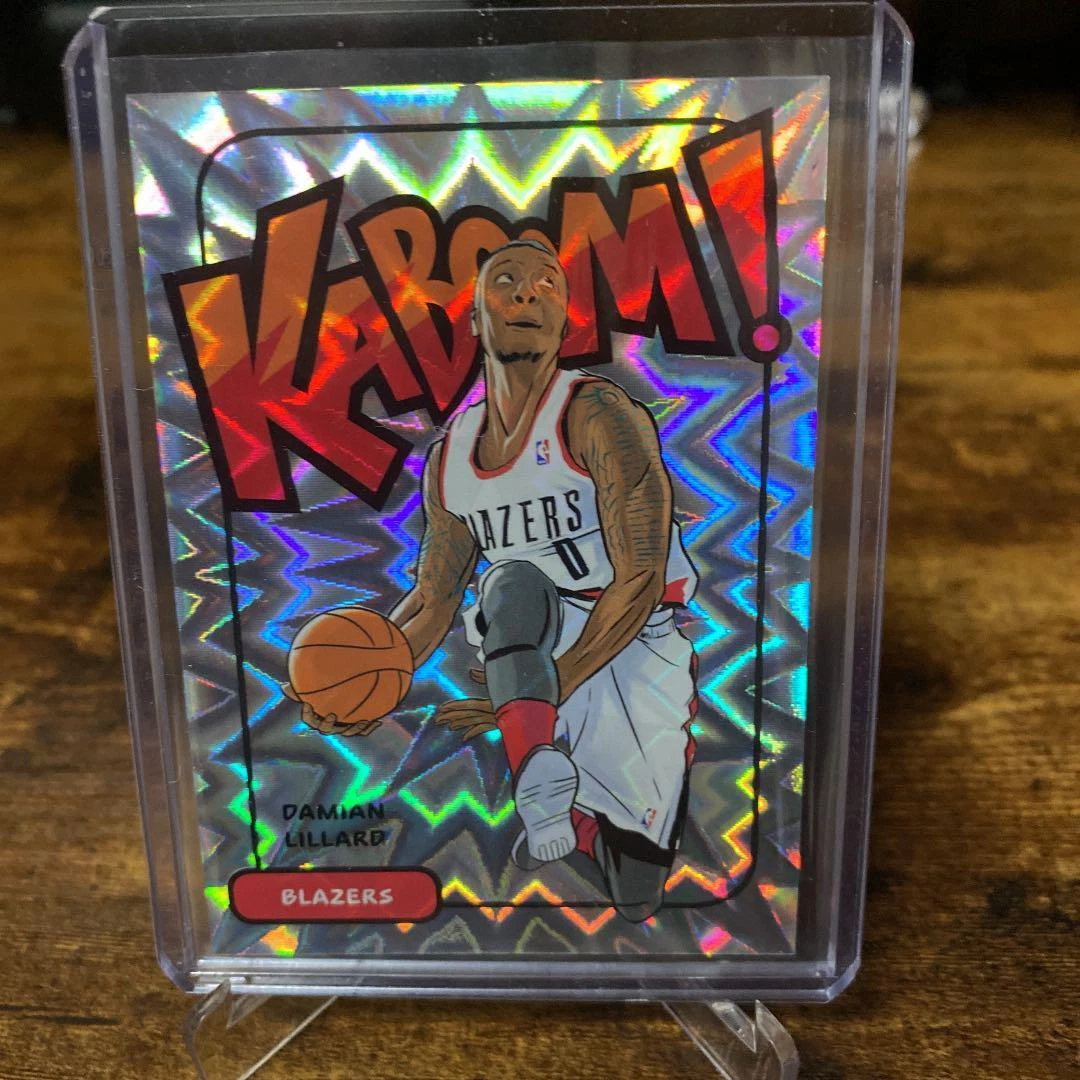 Damian Lillard 2016-17 Panini Excalibur Basketball Card Blazers -Very Good FS