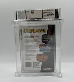 Metal Gear (Nintendo Entertainment System, 1988) NES Wata 9.6 A+ SEALED