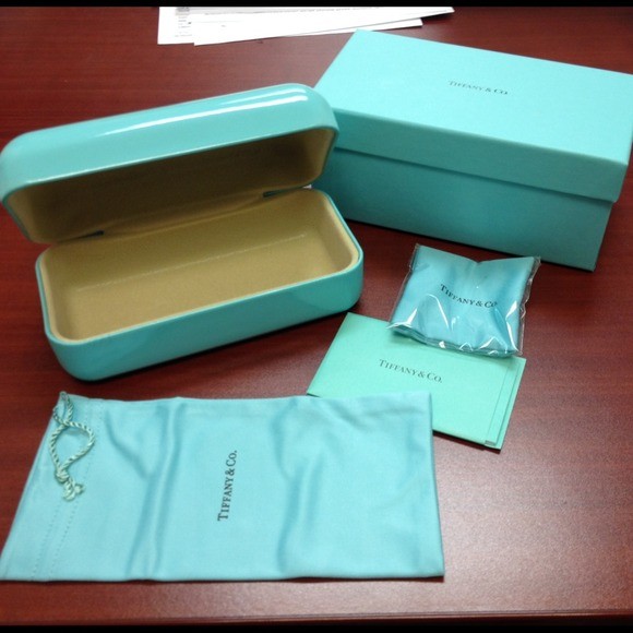 Brand New Authentic Tiffany & Co Hard Sunglasses Eyeglasses Frame