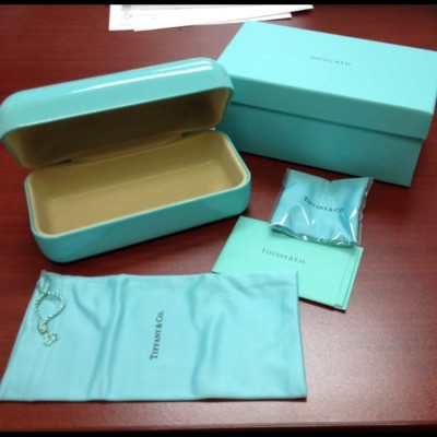 Brand New Authentic Tiffany & Co Hard Sunglasses Eyeglasses Frame