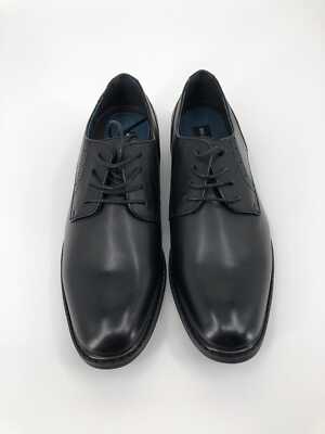 Bruno Marc Black Leather Oxford Shoes | New Without Tags Amazon.com | Bruno Marc Men main image 4