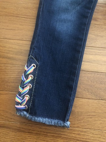 NEW w/tags - Girls - Ankle Jeans - Sz 6 - Super Skinny - Dark Wash - by Jordache - Picture 3 of 3