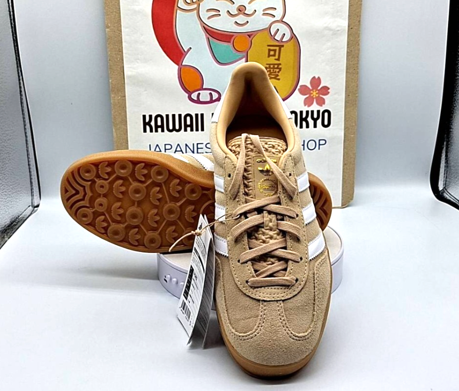 スニーカー ADIDAS Women Sneakers IH5482LE MB BEIGE adidas Gazelle Indoor Magic Beige Gum Sneakers Womens Sizes