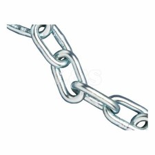 Image of Galvanised Chain, Zinc Plated, Link Size: 6x42mm, 15m Chain
