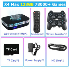 Super Console X4 Max Android 11 Support 8K HD WIFI Retro TV Video Game Player Bu