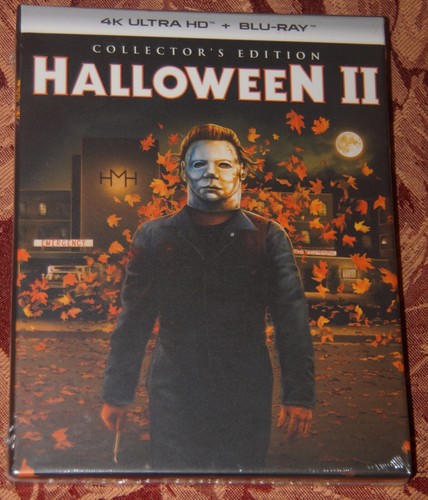 HALLOWEEN II 1981 4K UHD + USA REGION A BLU-RAY!! + HARD SLIPCOVER SENT FROM UK