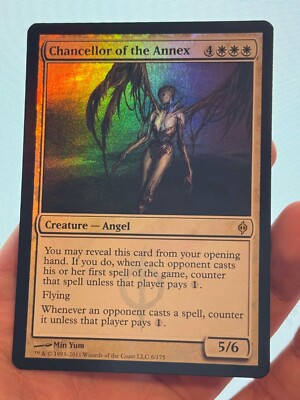 1X FOIL Chancellor of the Annex MINT MTG Magic NPH Neu Phyrexia Phyrexian Angel