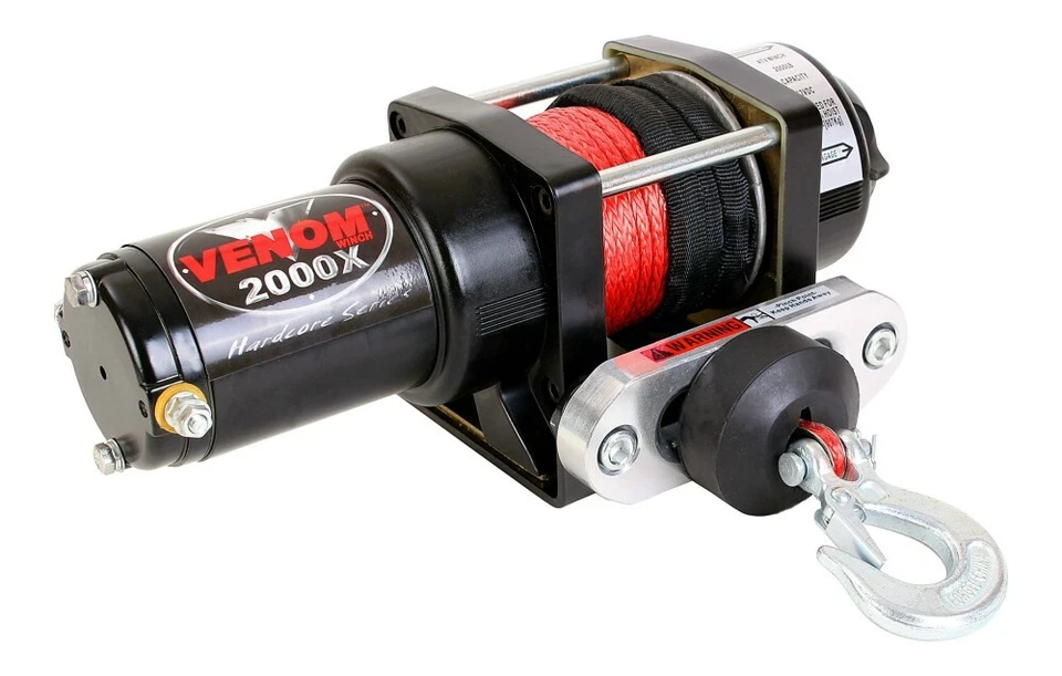 Cabrestante Venom ATV 2000 LB 2014-23 Honda Foreman TRX500 y TRX520 Foto 3 de 4