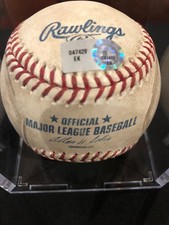 Bryce Harper MLB Game Used Rookie Year Baseball 7/1/12 Nationals vs Braves 
