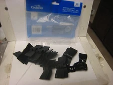 Coolaroo 301385 Black Butterfly Clips Attachment and Placement, 19 Count Shade