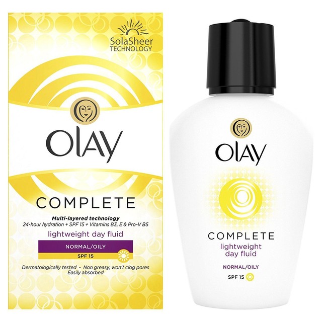 olay lightweight day fluid