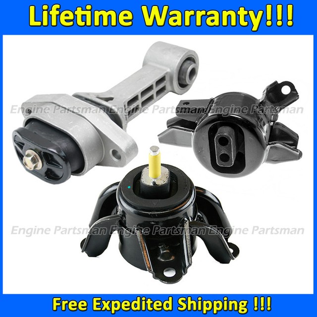K2284 Motor&Trans Mount Set 3pcs For 20112016 Hyundai Elantra 1.8L w