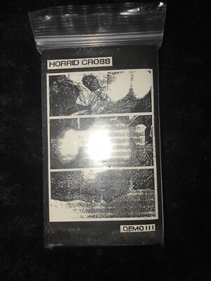 horrid cross rare demo tape iii youth attack bone awl posh isolation limited