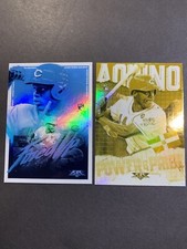 2020 Topps Fire Power And Pride Gold minted & Blue Fired Up - Aristides Aquino
