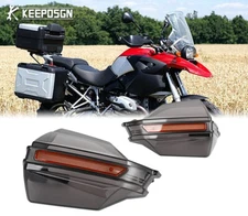 Pair 7/8" Handlebar Windproof Hand Guards Protector For R1200GS K1200GS R900 R9T
