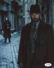 Jude Law Fantastic Beasts Autographed Signed 8x10 Photo ACOA
