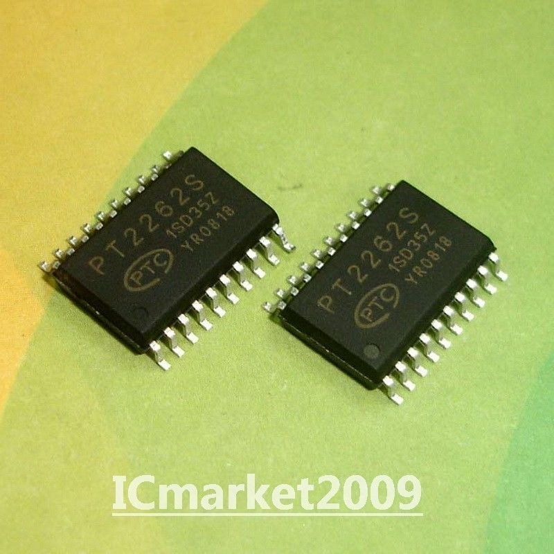 10 PCS PT2262S SOP-20 PT2262-S SMD Remote Control Encoder Chip IC