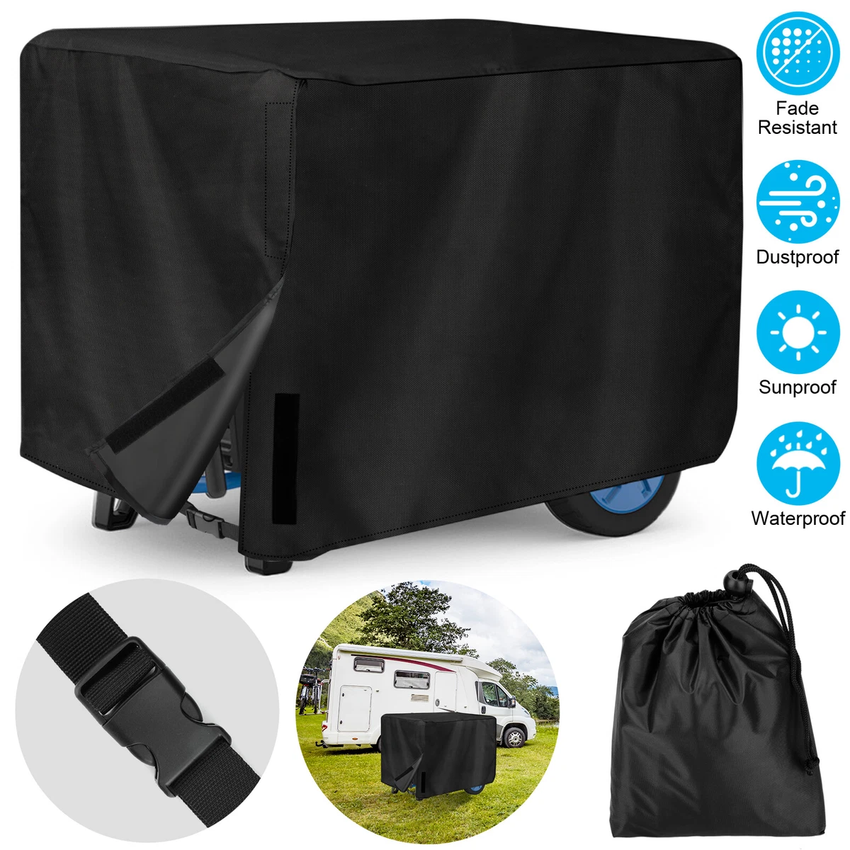 Cubierta De Generador Para Trabajo 38 X 28 X 30 Pulgadas | Cuotas Sin