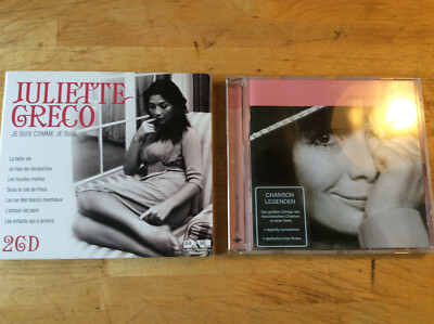  Juliette Greco [2 CD Alben] Je Suis comme je suis + Chanson Legenden